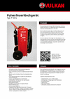 Produktdatenblatt Pulver-Feuerl�schger�t P 50 G
