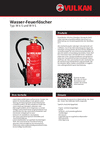 Produktdatenblatt Wasser-Feuerl�scher W 6 S und W 9 S
