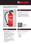 Produktdatenblatt Fettbrand-Feuerl�scher F 3 H und F 6 H